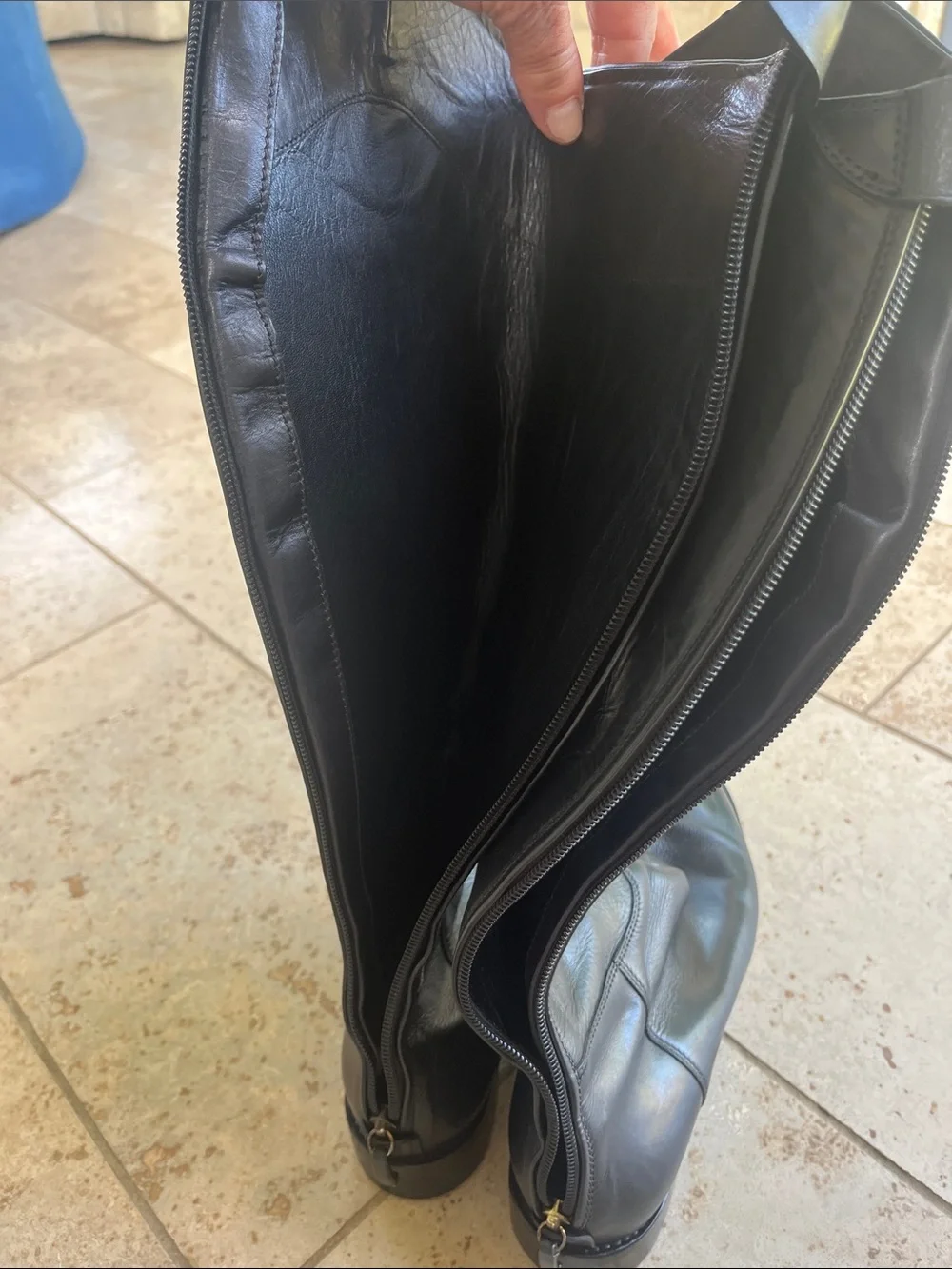 Ralph Lauren Collection Equestrian Over-the-Knee Riding Boots. Size 8B. Like new